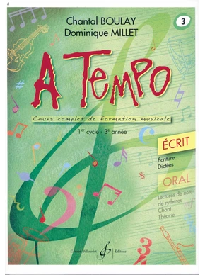 A tempo : écrit. Volume 3