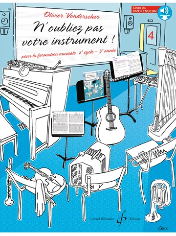 N&amp;#039;oubliez pas votre instrument ! Volume 4 Visual