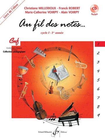 Au fil des notes. Volume 1 Visual