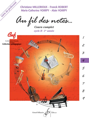 Au fil des notes. Volume 4 Visuel