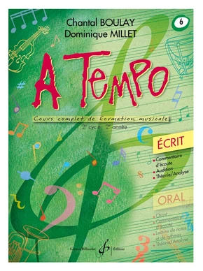 A tempo : écrit. Volume 6