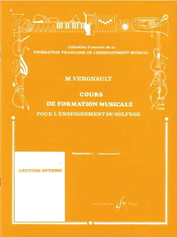 Cours de formation musicale pour l’enseignement du solfège. Préparatoire 1 Visual
