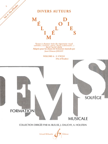 Melimélodies. Volume 6 Visuel