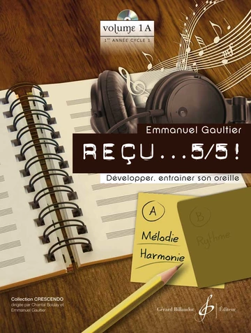 Reçu… 5/5 ! Volume A : mélodie-harmonie Visual
