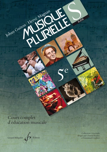 Musiques Plurielles, 5e. Livre de l’élève Visual
