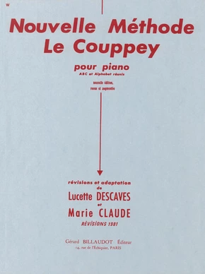 Nouvelle Méthode Le Couppey ABC et alphabet réunis
