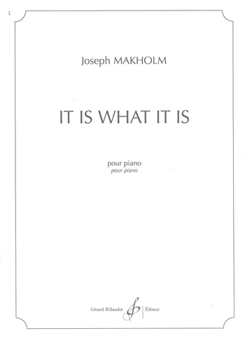 It is what it is Visual