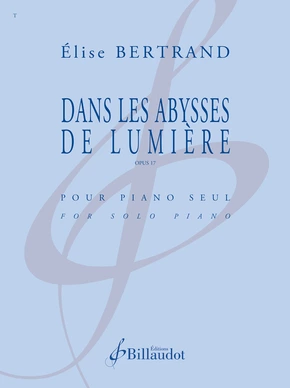 Dans les abysses de lumière, Op 17 