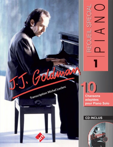 Spécial piano n°1. Jean-Jacques Goldman, Volume 1 Visual