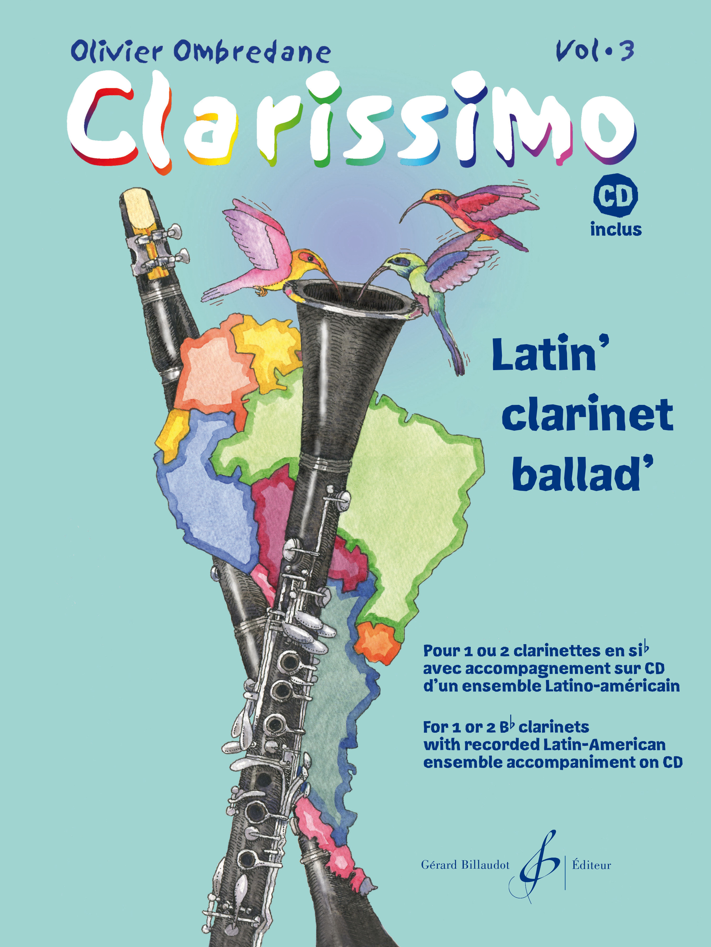 Clarissimo. Volume 3 - Partitions Clarinette - Clarinette