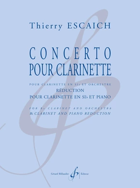 Concerto pour clarinette. Réduction Réduction