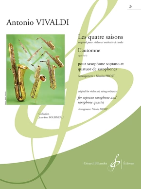 Les Quatre Saisons. "L’Automne", op. 8 n° 3 L’automne - Op. 8 n° 3