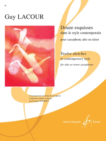 12 esquisses dans le style contemporain Visual