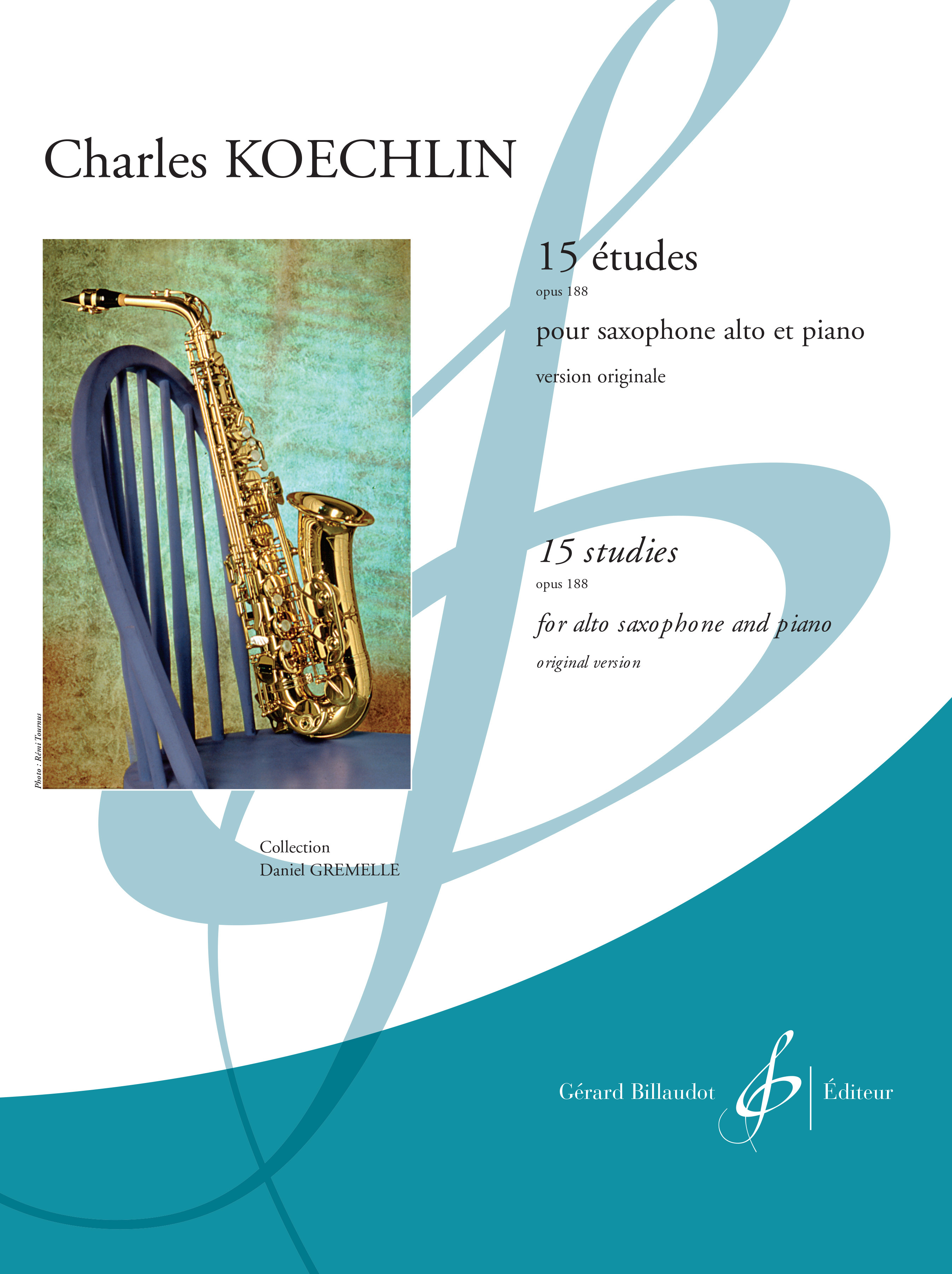 15 Études, op. 188 - Saxophone Eb - Saxophone - Catalogue - Billaudot