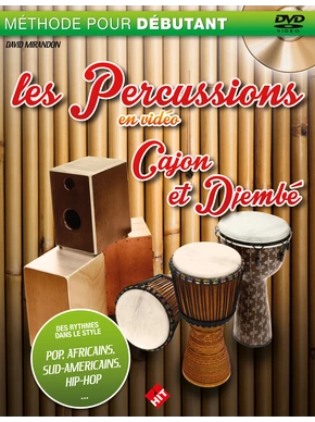 Les Percus en vidéo, djembé et cajon