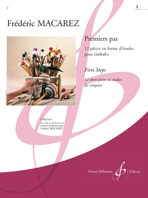 Premiers Pas. Volume 1 : 12 petites pièces en forme d’études 