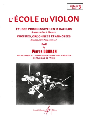 L’École du violon. Volume 3