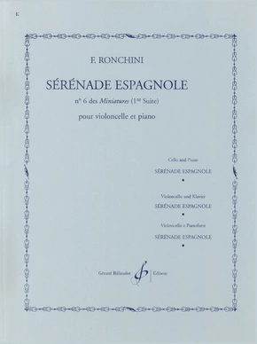 Sérénade espagnole n° 6 des Miniatures