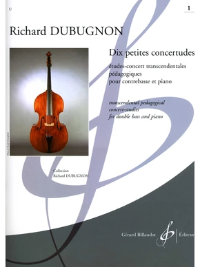 Dix Petites Concertudes volume 1. Études-concert transcendentales pédagogiques Études-concert transcendentales pédagogiques
