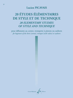 20 études élémentaires de style et de technique