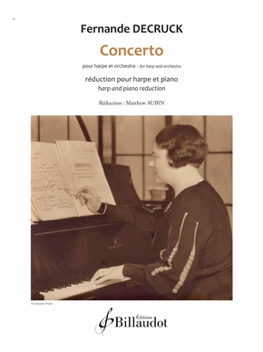 Concerto pour harpe et orchestre. Réduction pour harpe et piano 