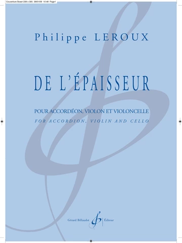 De l&amp;#039;épaisseur Visual