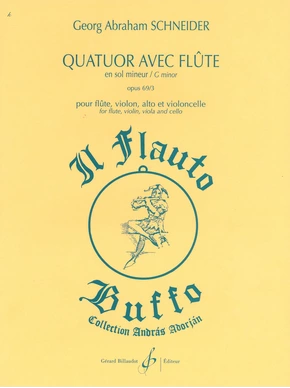 Quatuor avec flûte en sol mineur, op. 69 n° 3 Opus 69/3