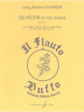 Quatuor en sol majeur, op. 52 n° 3 Opus 52/3