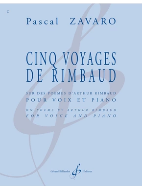 Cinq Voyages de Rimbaud sur des poèmes d’Arthur Rimbaud sur des poèmes d’Arthur Rimbaud