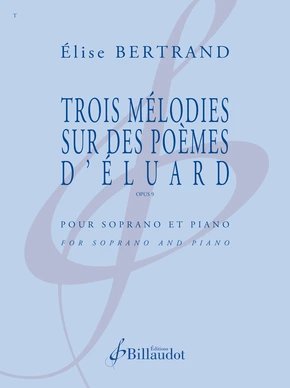 Trois Mélodies sur des poèmes d'Éluard, op. 9