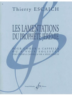 Les lamentations du prophète Jérémie