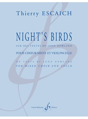Night's Birds sur des textes de John Dowland