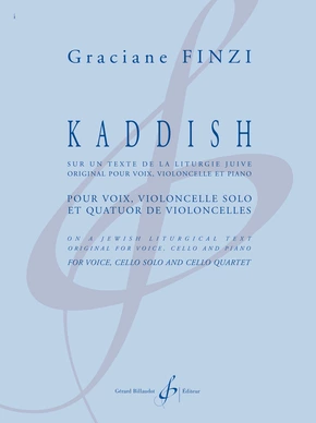 Kaddish Sur un texte de la liturgie juive 