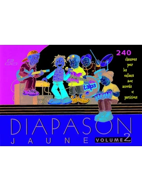 Diapason jaune vol 2 : 230 chants pour les enfants