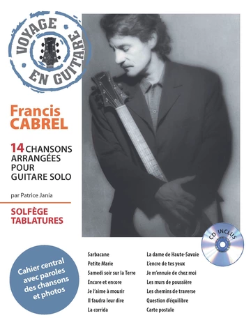 Voyage en guitare Francis Cabrel Visuel