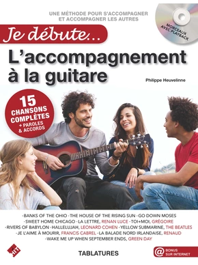 Je débute l'accompagnement à la guitare + CD