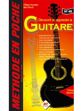 Découvrir et apprendre la guitare Méthode en poche n°48