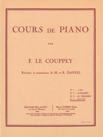 Cours de piano no5 - Agilité Visual