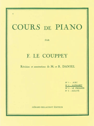 Cours de piano no2 - Alphabet Visual