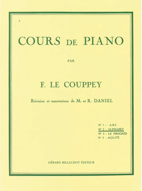 Cours de piano no2 - Alphabet
