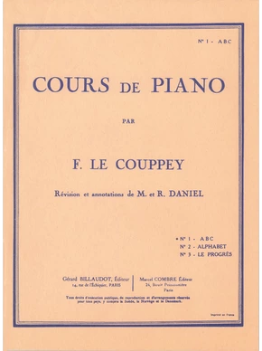 Cours de piano no1 - ABC