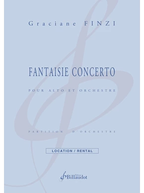 Fantaisie Concerto Partition et matériel