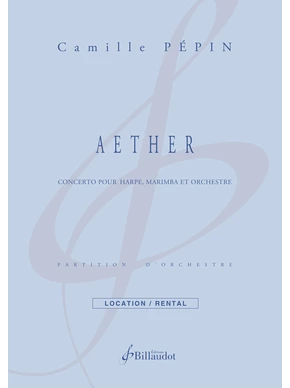 Aether Concerto pour harpe, marimba et orchestre