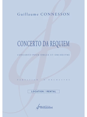 Concerto da Requiem Partition et matériel