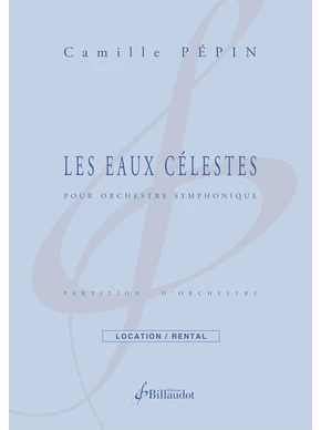 Les Eaux célestes Partition et matériel