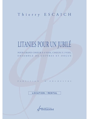 Litanies pour un jubilé