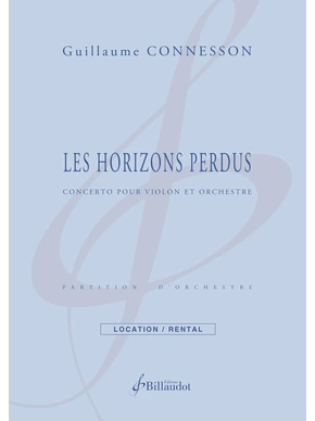 Les Horizons perdus Partition et matériel