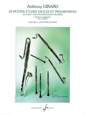 50 Petites Études faciles et progressives. Volume 2 
