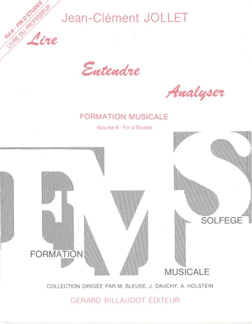 Lire Entendre Analyser. Volume 6 Visuel