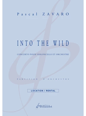Into the Wild. Violoncelle et orchestre Violoncelle et orchestre